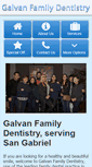 Mobile Screenshot of galvanfamilydentistry.com